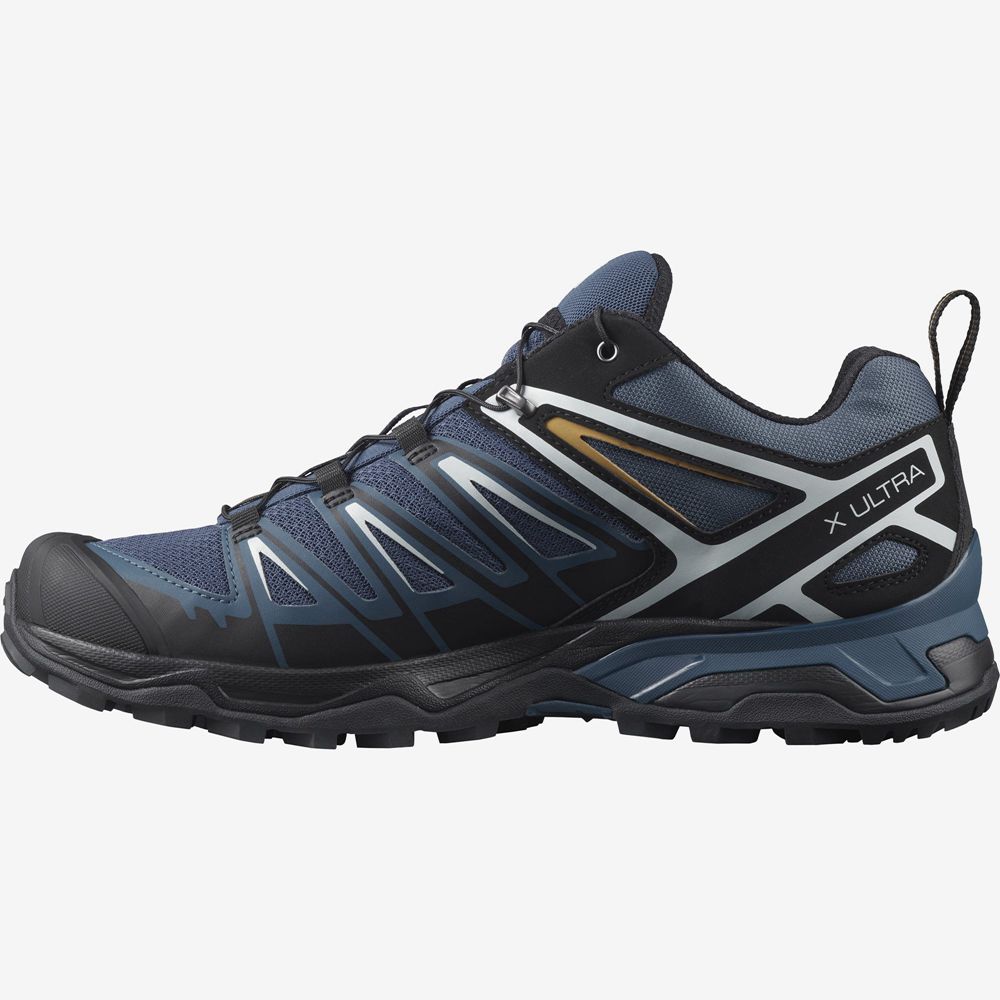 Salomon X ULTRA 3 Zapatillas Trekking Hombre - Oscuro - Colombia (04539-AIME)